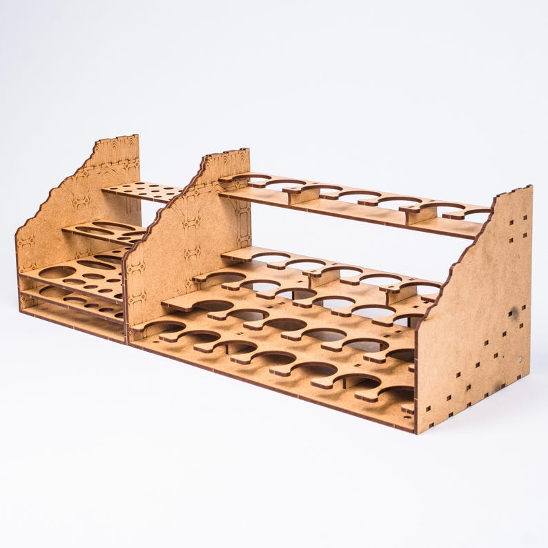 Beginner Paint Station — Miniature Paint Rack for Citadel & Vallejo