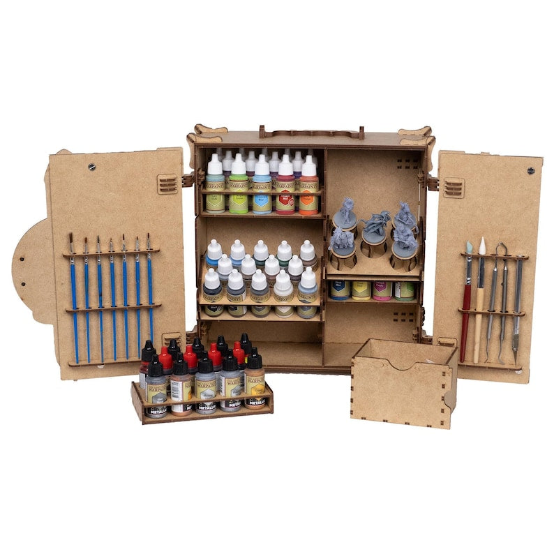 Portable Paint Case — Travel Paint Rack & Carry Case