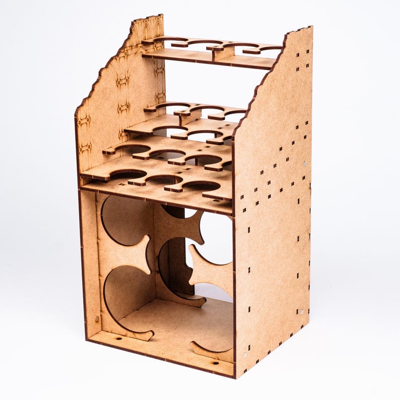 Almacenamiento de Aerosoles e Imprimantes — Organizador para Latas de Hobby