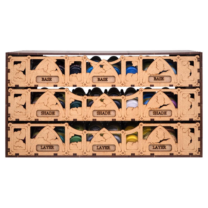 Paint Holder Box — Enclosed Storage for Miniature Paints