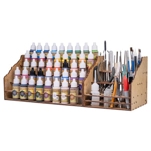 Beginner Paint Station — handcrafted wooden hobby accessory by our workshop