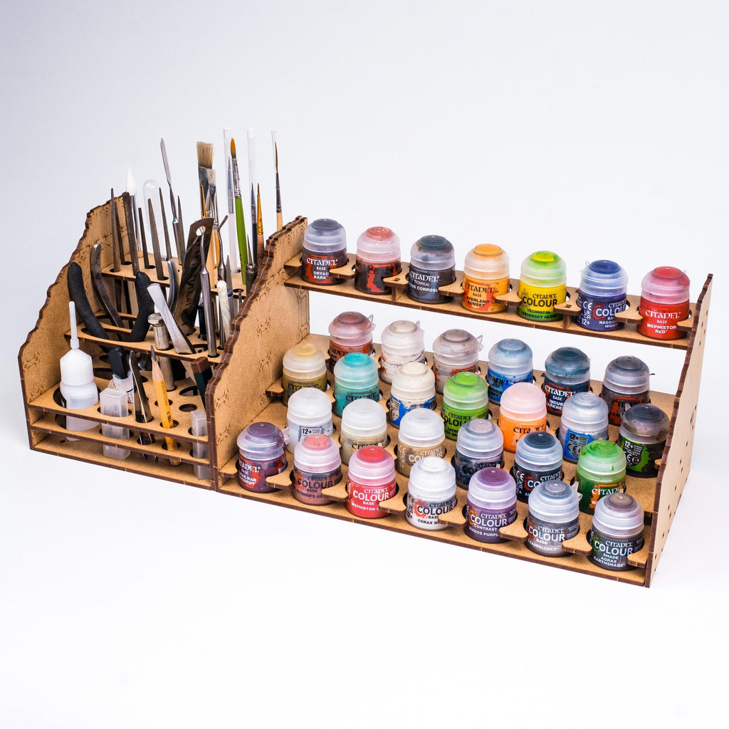 Estación de Pintura Beginner — Organizador de Pintura para Citadel y Vallejo
